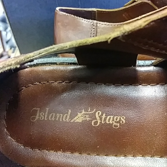 NWOT ISLAND STAGS MENS SANDALS - Picture 3 of 5